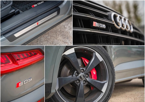 Audi SQ5 cena 189000 przebieg: 48900, rok produkcji 2019 z Białystok małe 596